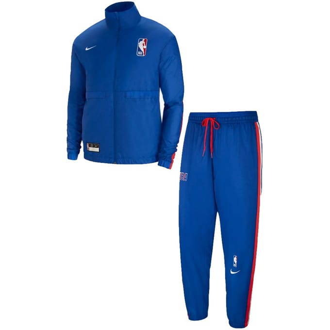 Compleet heren trainingspak NBA Team 31 Essential trainingspak Old Royal/lt Crimson/phantom/wit