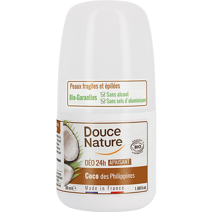 Douce Nature Roll-On Deodorant Kokosnoot gevoelige huid
