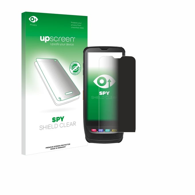 upscreen - privacy screenprotector voor Casio IT-G650 - Folie Beschermfolie Blauwlichtfilter