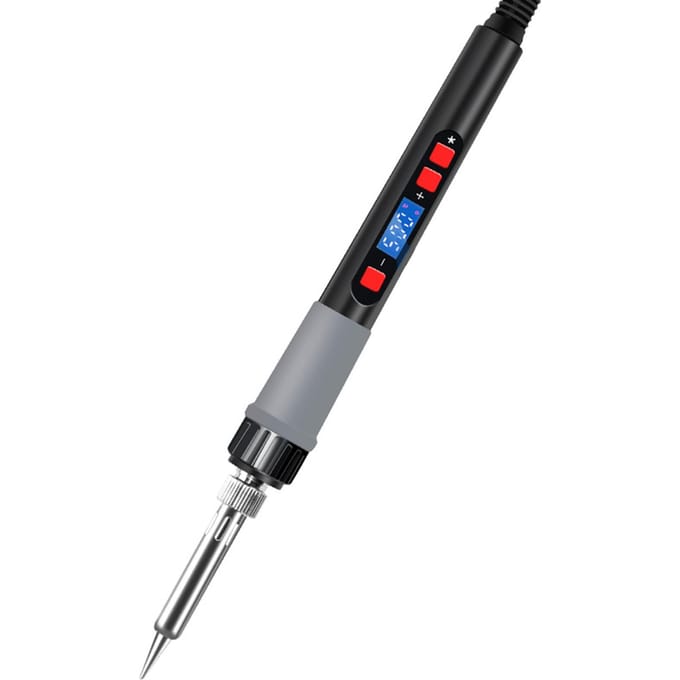Digitale Display Soldeerbout 80W 110V Verstelbare Temperatuur Soldeerlasbout EU Plug