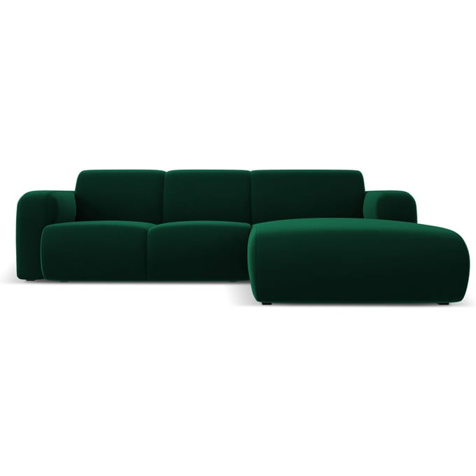 4-zitshoekbank Lola velvet rechts | Windsor & Co