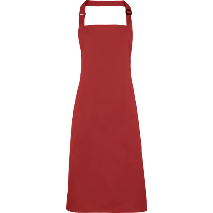 Premier Kleuren Slabberschort / Werkkleding (Pack of 2) (Rood)