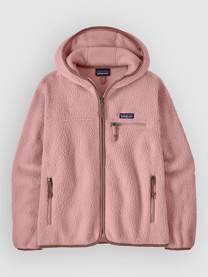 Patagonia Retro Pile Hoodie roze