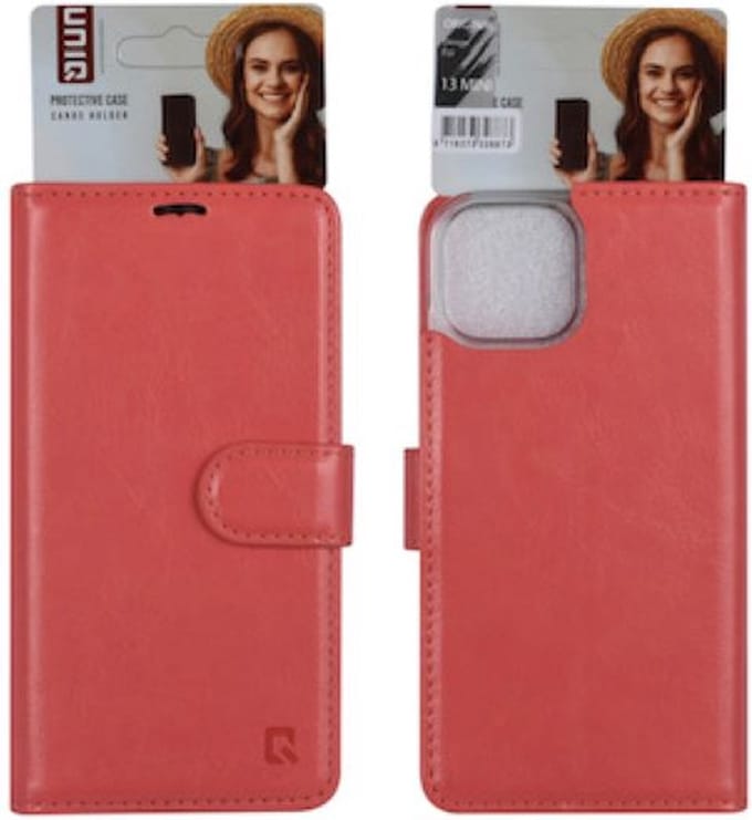 Top bookcase voor iPhone 13 pink.