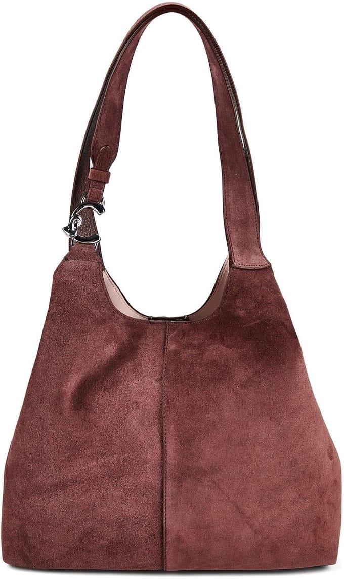 Coccinelle C-Easy Suede - Schoudertas 31 cm (berry/berry)