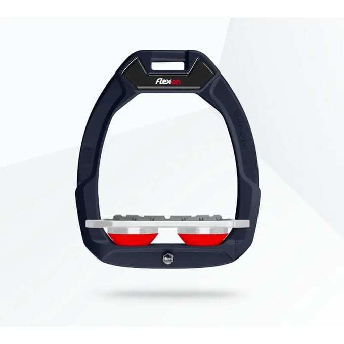 Veiligheidsepeten Plat Grip Marine/Grijs/Rood Flex-On Safe-On