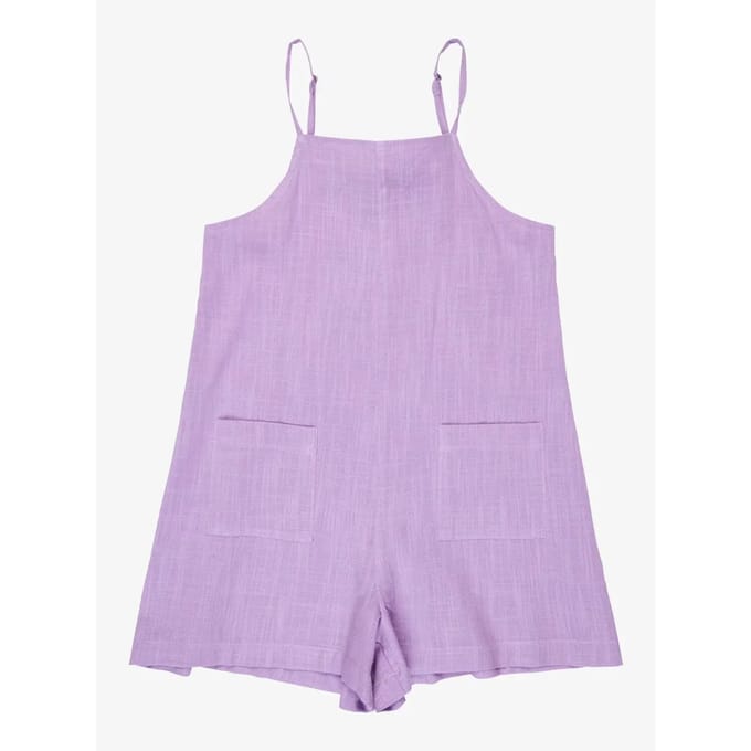 Roxy Lavender Haze Rg Mouwloze Romper Paars 16 Years Meisje