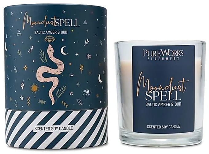 Pure works - moondust spell - geurkaars - celestial magic - 20 branduren