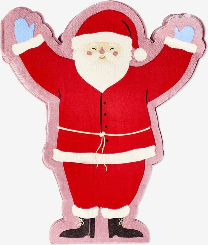 Servetten Kerstman - 16 stuks