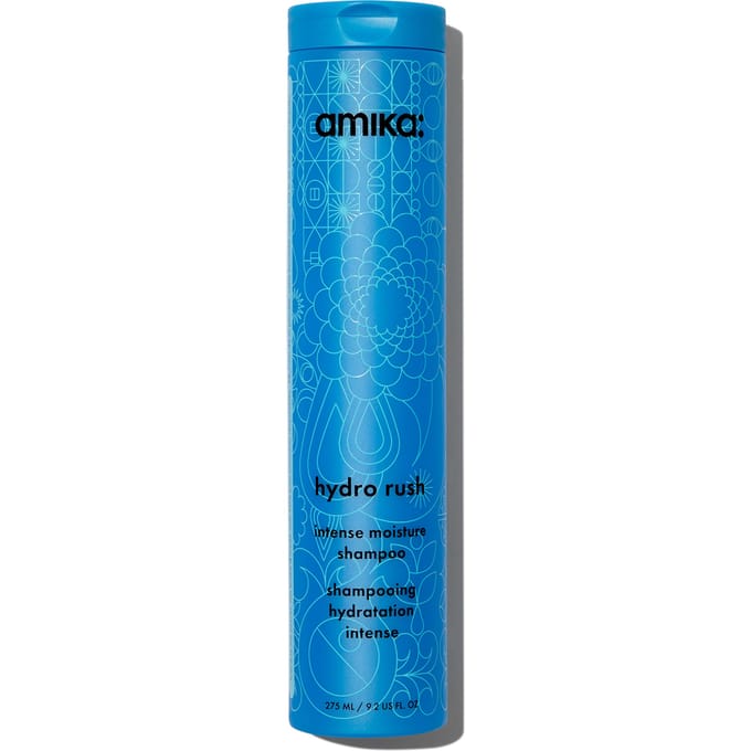 Amika Shampoo Hydro Rush Intense Moisture Hydraterende shampoo Dames 275 ml