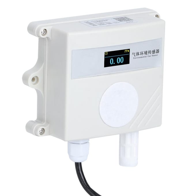 RS O3 N01 OLED-10P (Type 485) Aquacultuur Gasdetectieapparaat Ozonzender met Display