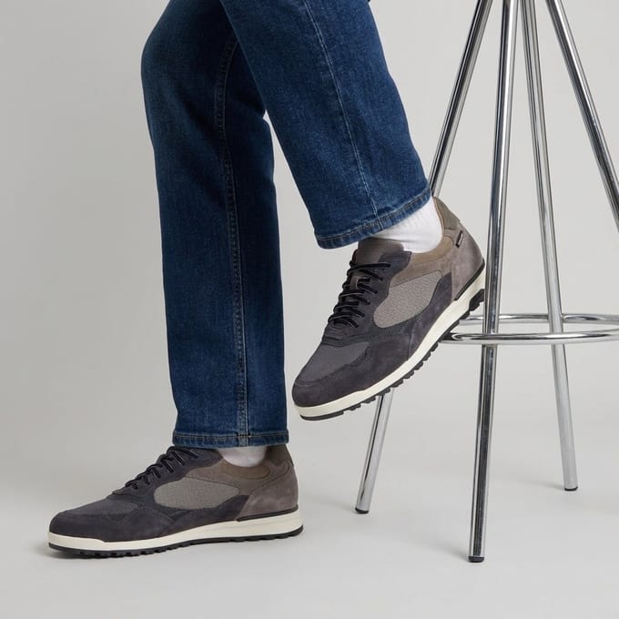 Van Lier Sneakers blauw Suede - Maat 45
