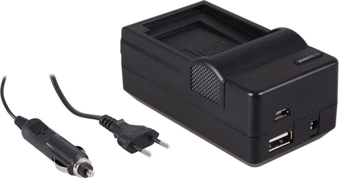 Patona 4-in-1 acculader voor Canon NB-13L accu