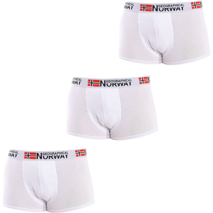 Pack-3 Boxers Geografisch Noorwegen man