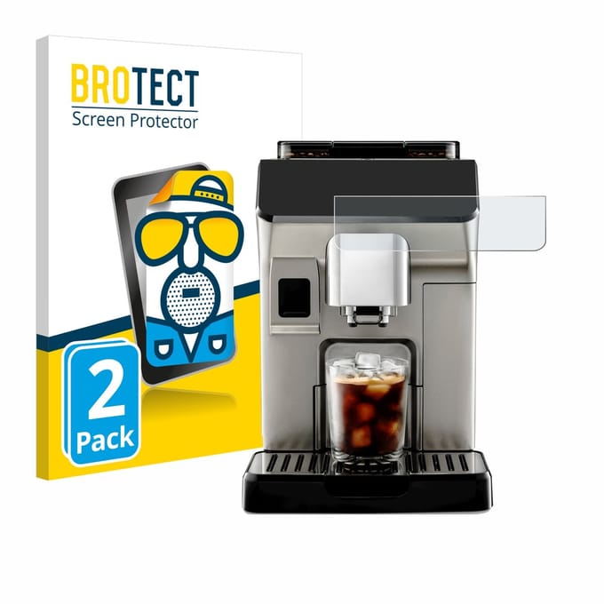 BROTECT - Screenprotector voor DeLonghi Eletta Explore - Folie Beschermfolie matte 2 Stuks