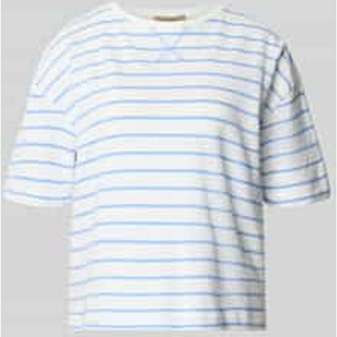 regular fit T-shirt met ronde hals