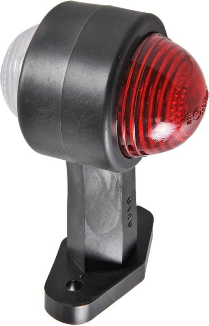 ProPlus Breedtelicht - Rood en Wit - 120 mm - 12 Volt - Inclusief Bedrading