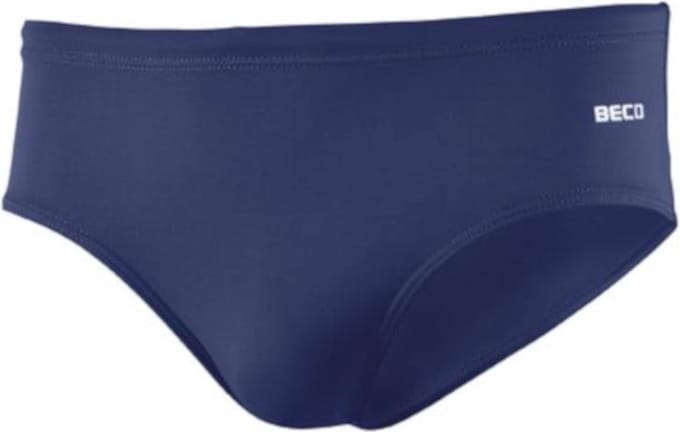 BECO Zwembroek Heren - Polyamide/elastaan - Marine - Maat S