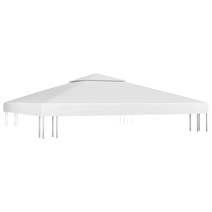 vidaXL - Prieeldak - 2-laags - 310 - g/m² - 3x3 - m - wit