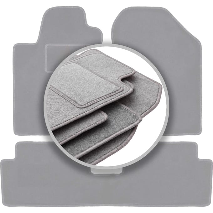 Grijze automatten voor: Toyota Corolla Verso II minivan (2004-2009)