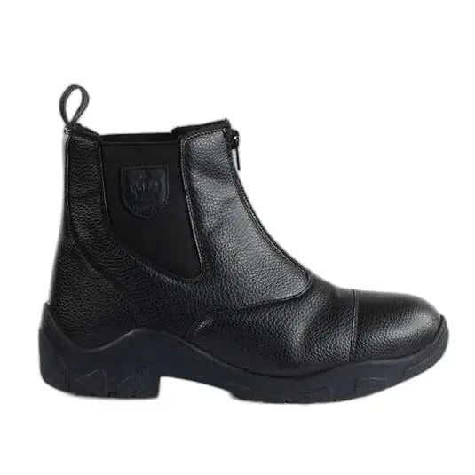 Horze Idaho Winter PU Jodhpurs, dames, Black, 43