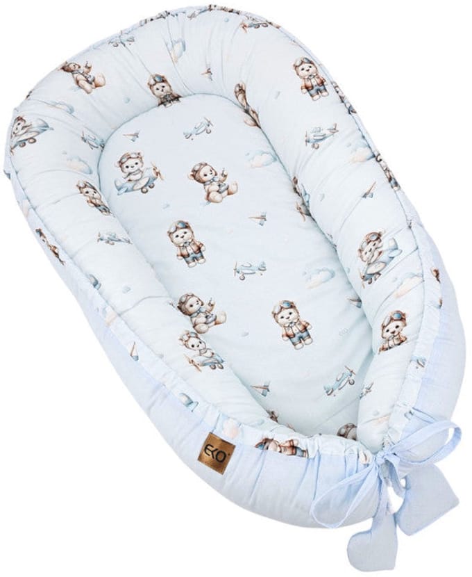 Cotton baby cocoon Pilot Bear