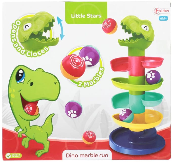 Toi-Toys - Little Stars Marble Run Dinosaur