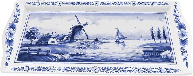 Cakeschaal - Molen - 30 cm
