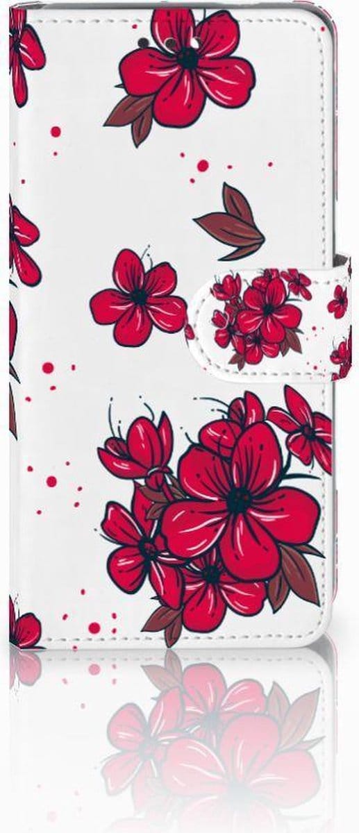 Nokia 3.1 (2018) Hoesje Blossom Red