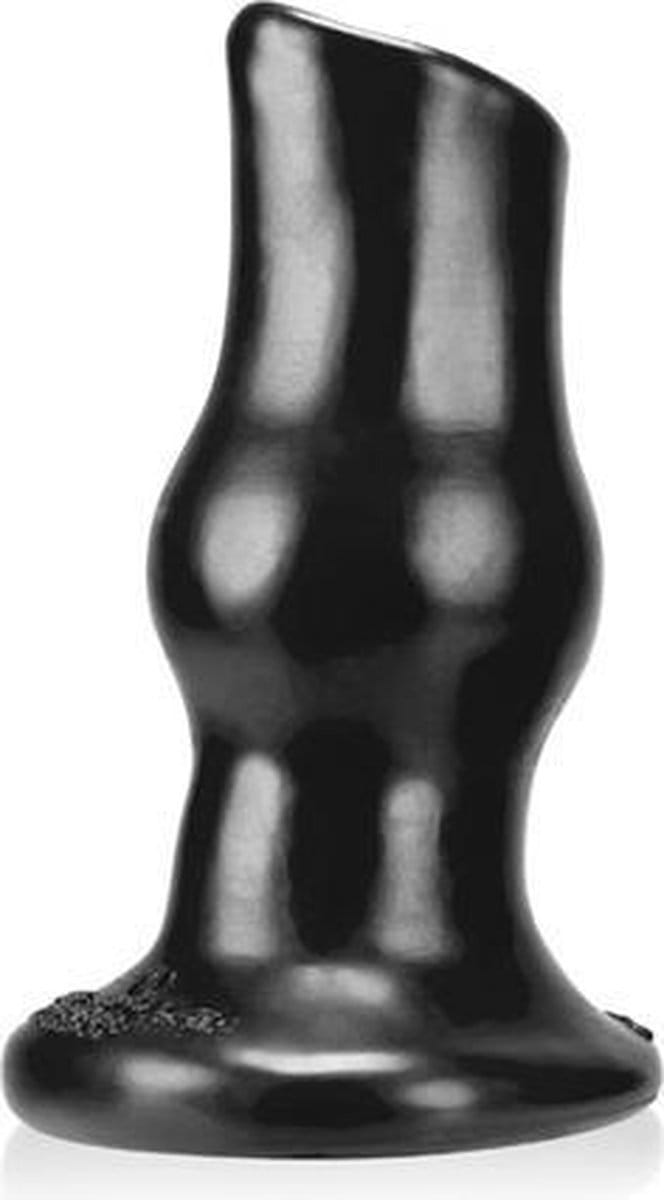 Oxballs - Pighole Deep-1 - Holle Buttplug - Zwart - Small