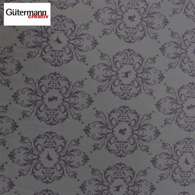 GUTERMANN CREATIV, 100% KATOEN Bedrukte Stof, Lengte 5 Meter