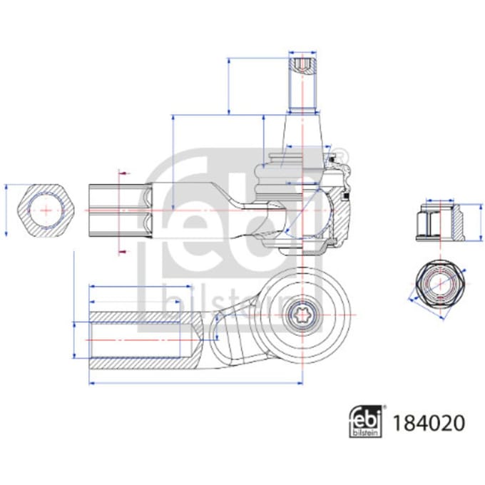 Spoorstangeind FEBI BILSTEIN 184020