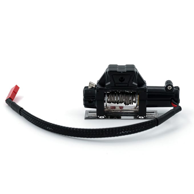 Treuil RC avec système de télécommande, prise XT60, Compatible avec 1/10 1/8 Traxxas TRX-4 Trx4 Axial XT60 plug