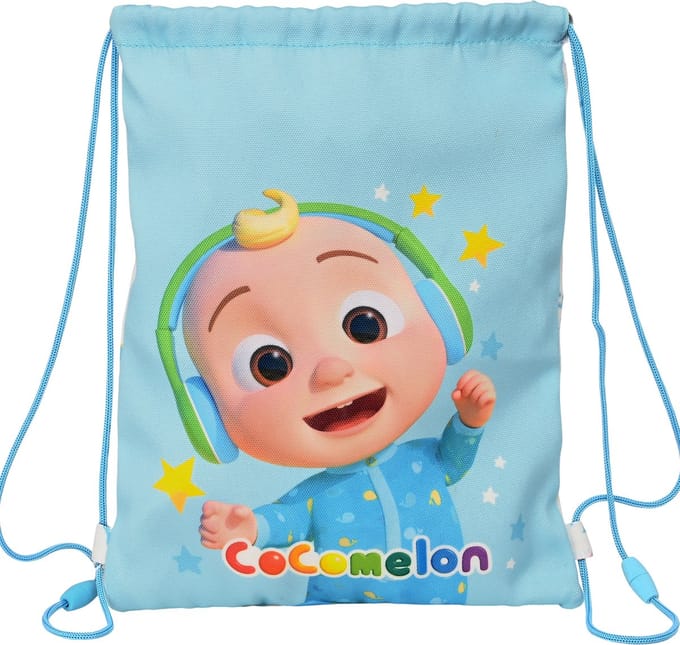 Cocomelon Junior Gymbag, JJ - 34 x 26 cm - Polyester