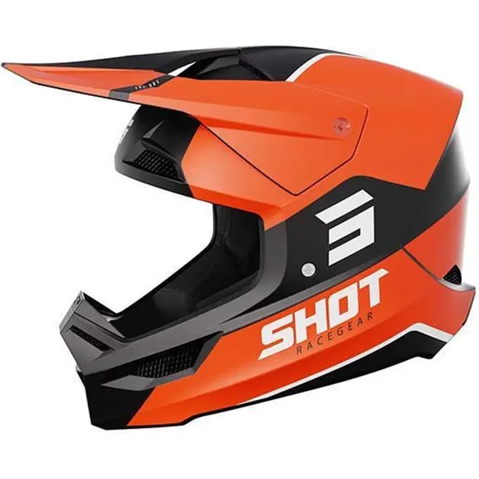 Motorhelm Shot Race Gear Furious Bolt