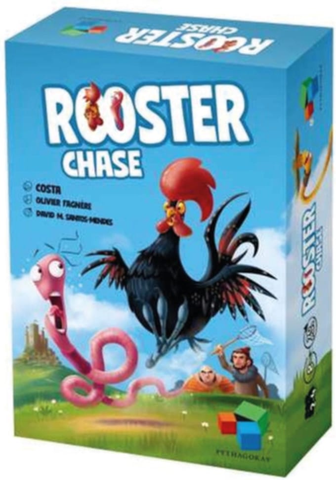 HOT Exclusive kaartspel Rooster Chase Pythagoras hanenjacht.