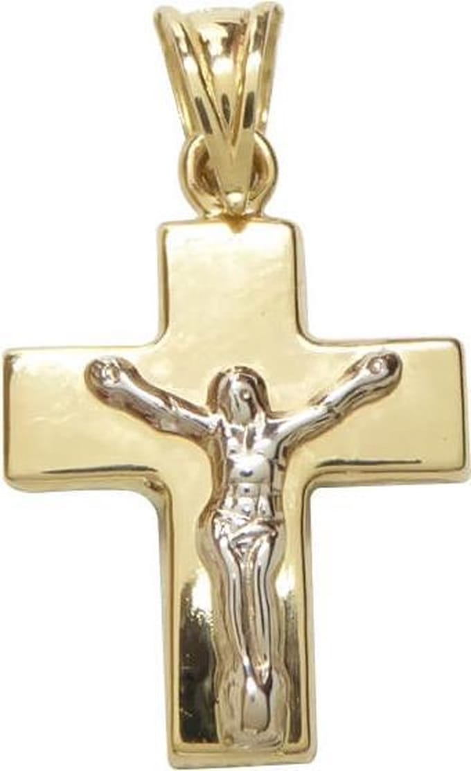 Gouden kruis met korpus