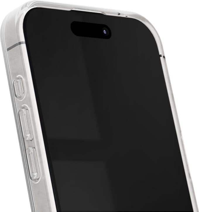 iDeal of Sweden Clear Case Mid met magnetische ring geschikt voor iPhone 15 Pro Max Rainbow