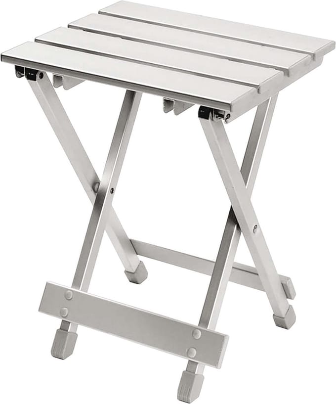 Bo-Camp - Vouwkrukje/-tafel - Aluminium
