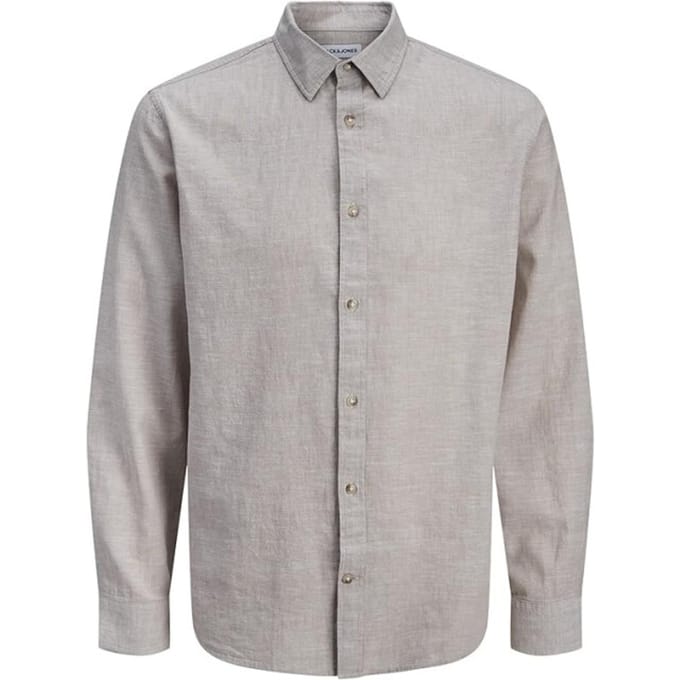 Jack & Jones Heren Overhemd regular fit Bruin XL Volwassenen