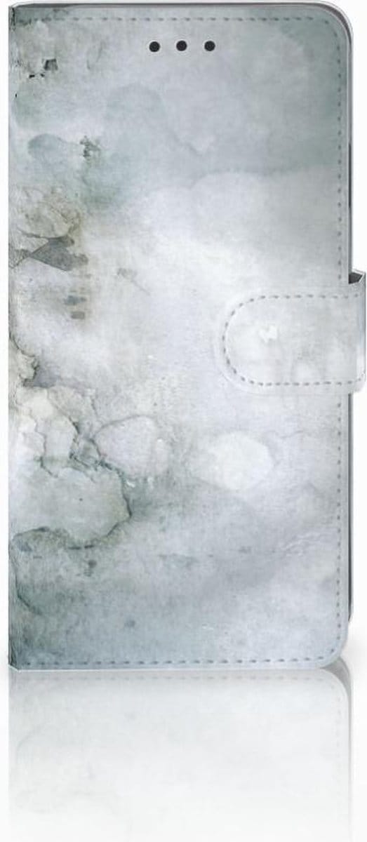 Hoesje Apple iPhone Xs Max Painting Grey