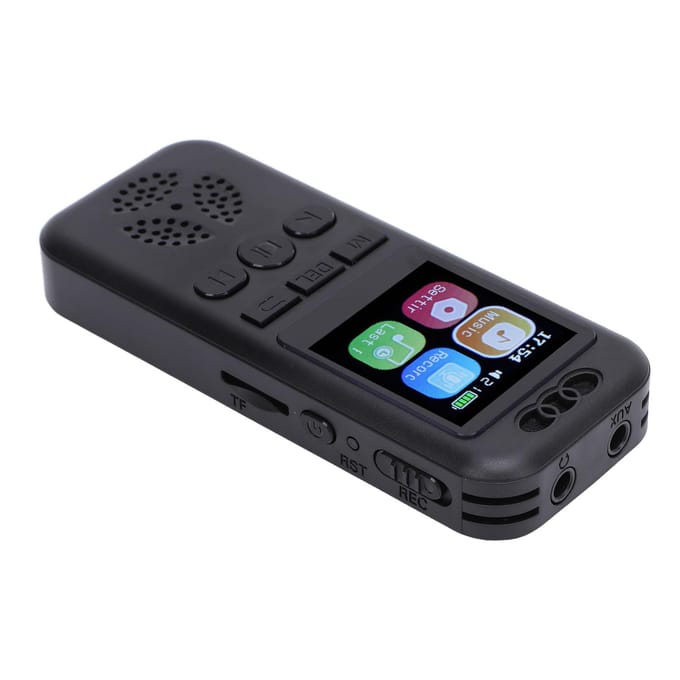 Digitale Voice Recorder Groot Kleurenscherm HD Ruisonderdrukking Digitale Voice Recorder