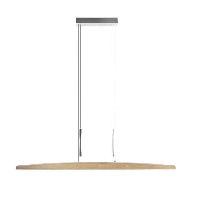 HerzBlut Arco LED hanglamp asteiche natur 130cm