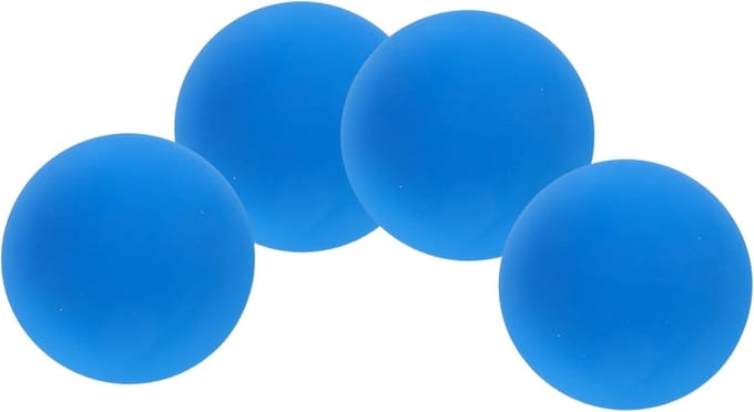 Set Squashballen - Oefenballen Bal - Sport Training - Hoge Elasticiteit Stuiter - 6 cm Diameter - Blauw