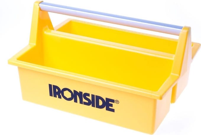 Ironside Gereedschapsbak 396x294x215mm geel - 1885049