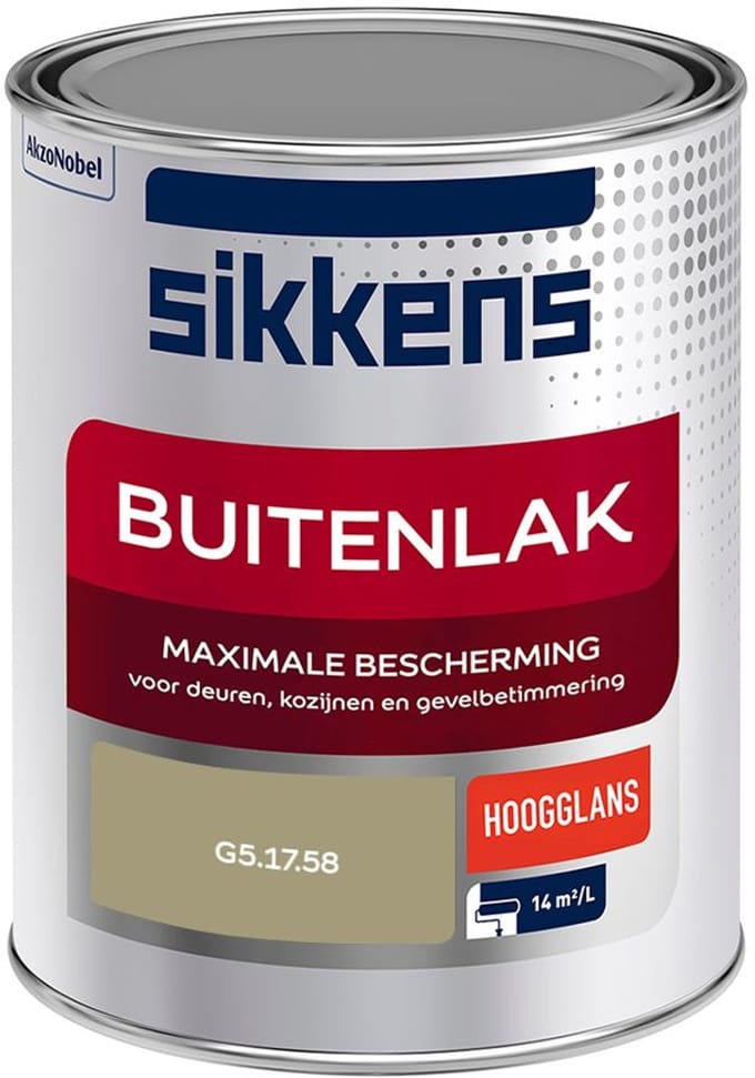 Sikkens - Buitenlak Hoogglans - G5.17.58 - Mengverf - 1 L