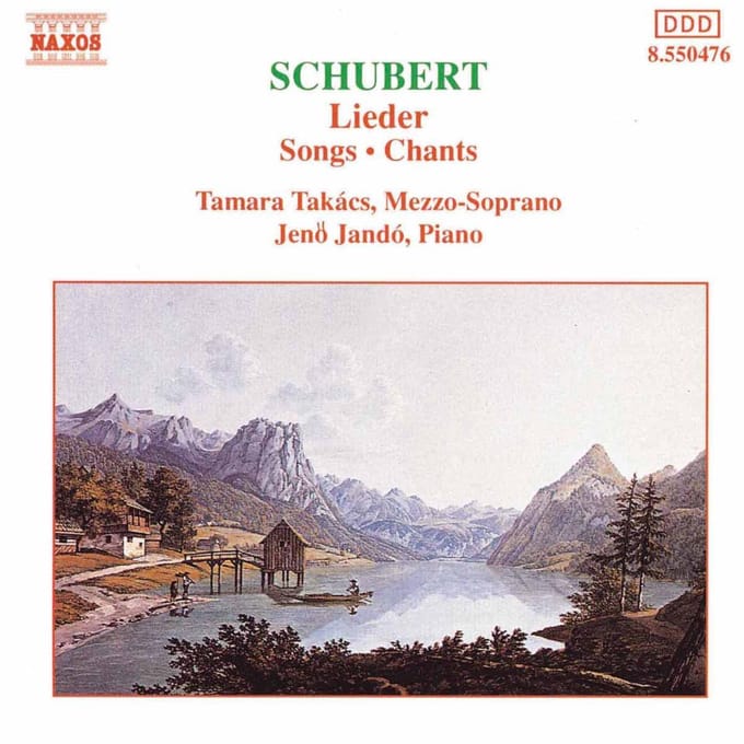 Jenö Jandó & Tamara Takács - Schubert: Songs (CD)