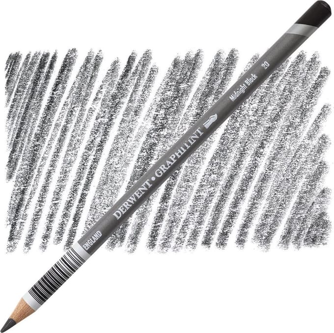 Derwent Graphitint Potlood - Midnight Black (20)