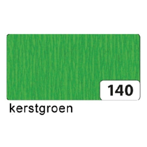 Crêpepapier folia 50x250cm 10vel 140 geelgroen