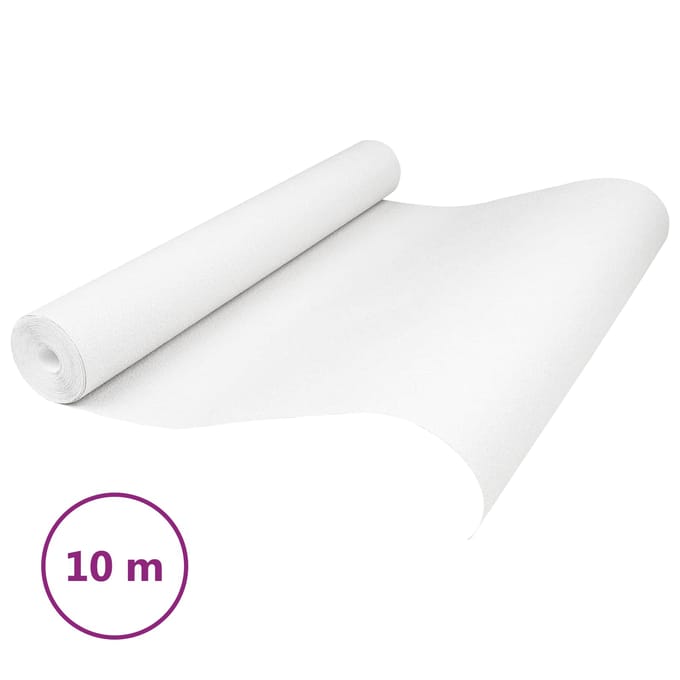 vidaXL - 3D - Solid - Behang - Licht - Beige - 10 - x - 0,53 - m - Non-Woven - Stof